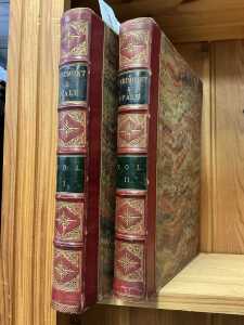 Books, Costello (Dudley), Piedmont and Italy from the Alps to the Tiber, in marbled gilt...