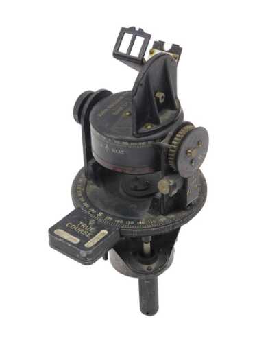 A WII era Astro Compass MK II, 6A/1174, partially articulated on turned legs, 22cm high.
