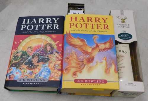 Rowling (JK). Harry Potter and The Deathly Hallows, and another, Harry Potter and the Order of...