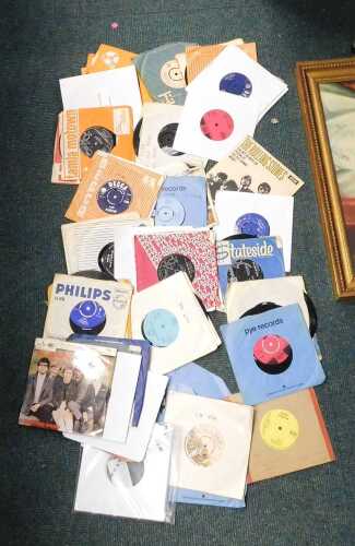 Various records, 45rpm, a quantity of mainly 1950s and 60s modern and popular music, to include...