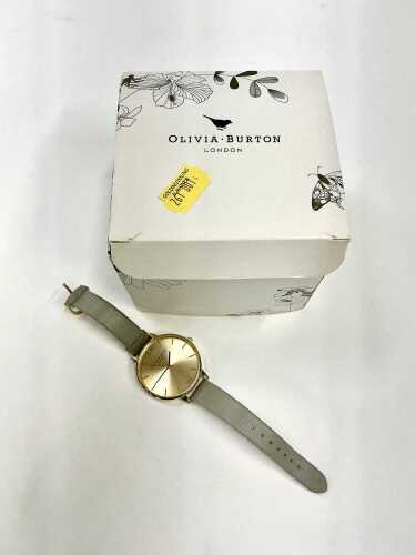 Olivia Burton fashion watch in outer box.