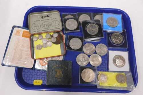 Various coins, Britain's First Decimal Coin Set, commemorative coins, decimal, pre decimal,...