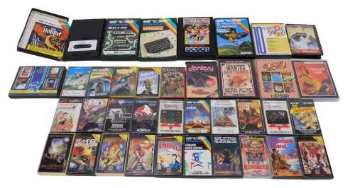 Various Sinclair, Spectrum, Micromego and other computer software cassettes, Sinclair and...