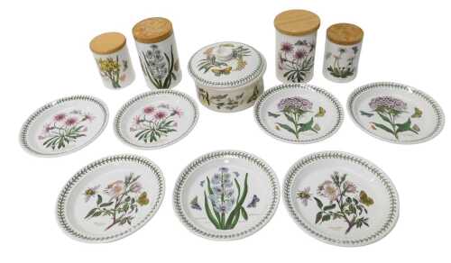 Various Portmeirion pottery, to include a lidded Botanic Garden tureen, of circular form, 21cm...