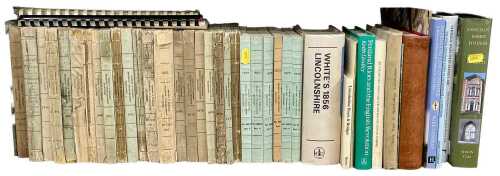 Various books, Lincolnshire related, White's 1856 Lincolnshire later edition, various reports...