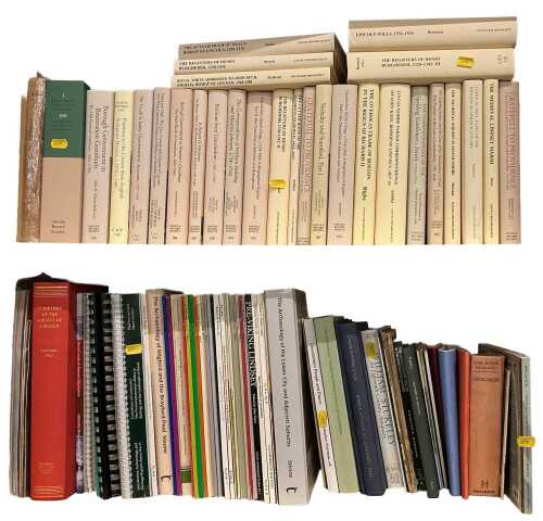 Various books, Lincolnshire related, Borough Government in Restoration Grantham, various others,...