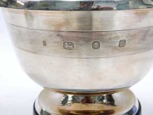 An Elizabeth II silver Year of the Rose Bowl, of circular form, on inverted stem and circular... - 3