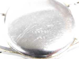 A Tudor wristwatch head, with a cream coloured numeric dial and seconds dial, with white painted... - 3