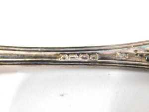 Various silver and other flatware, a Victorian silver Kings pattern teaspoon, by William Eaton,... - 5