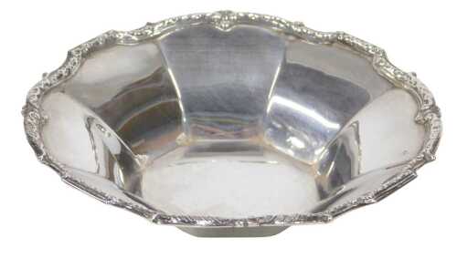 An Elizabeth II silver dish, of shaped form, by The Adie Brothers, Birmingham 1954, 1.7oz.