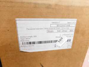 V - An as new Alamere sliding door, 1200mm, and other handles, etc., partially boxed. (a quantity)... - 3