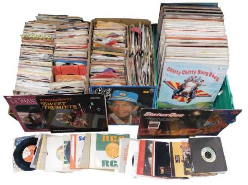 LP records, mixed interest, to include Status Quo, orchestral soundtracks and other music,...