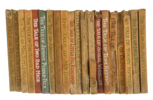 Potter (Beatrix). Various works, including The Tale of Samuel Whiskers, Tom Kitten, Pigling...