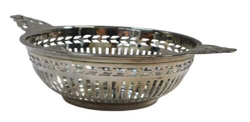 An Elizabeth II silver pierced twin handled bonbon dish, Barker Brothers Silver Ltd, Birmingham...