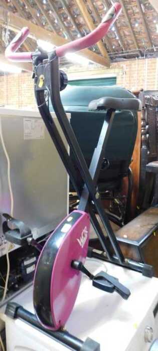 A WER Sports exercise bike.