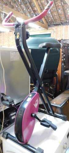 A WER Sports exercise bike.