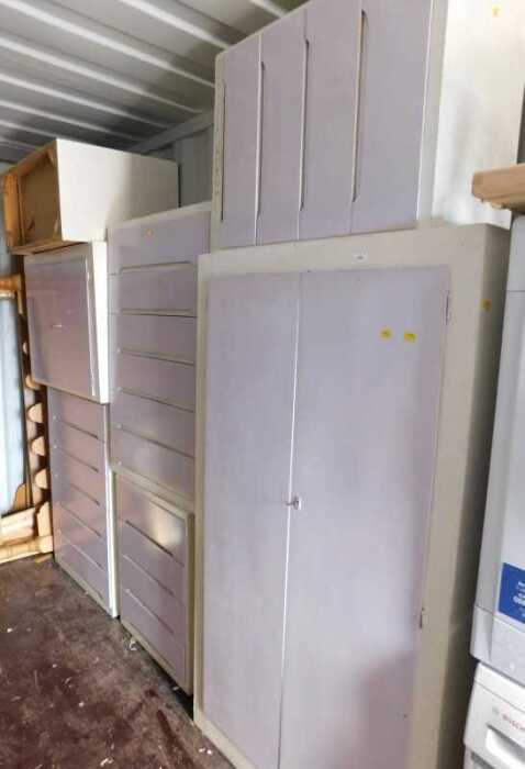 Furniture, to include white painted chests of drawers, including one six drawer example, another...
