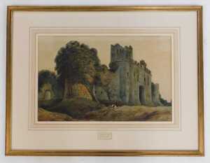 Peter De Wint O.W.S. (1784-1849). The gate of Caldecott Castle, near Chepstow, Wales,... - 2