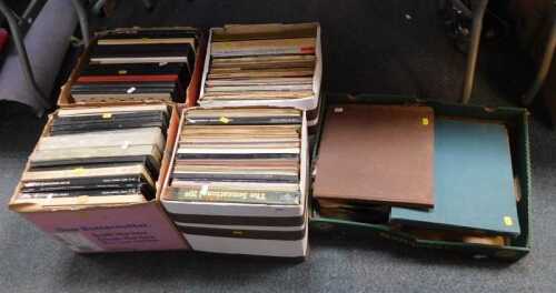 LPs, to include classical, and the Sensational Seventies. (5 boxes)