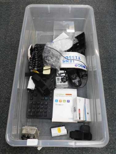 A personal wifi device, wireless LAN car, tile device, USB keyboard, Sony Extreme Sports...