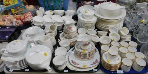 Ceramics, including a Royal Worcester Viceroy pattern part coffee set, including coffee cans and...