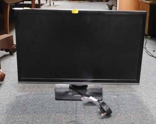 A Samsung 22" flat-screen television, model no. UE22H5000AK.