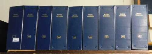 Nine volumes of Model Engineer, various years.