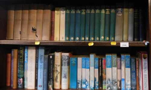 Books, to include titles by Arthur Ransom History of the First World War, Hitler A Study in...