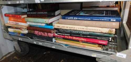 Books, to include Great Architecture of the World, Richard Dawkins The God Delusion, Portrait of...