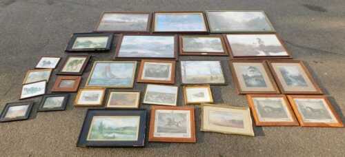 Pictures and prints, lakeland landscapes. (a quantity)