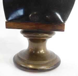 After the Antique. Roman co-Emperor Lucius Verus, a brown patinated bronze bust, numbered 2171,... - 3