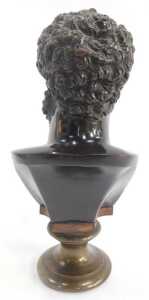 After the Antique. Roman co-Emperor Lucius Verus, a brown patinated bronze bust, numbered 2171,... - 4