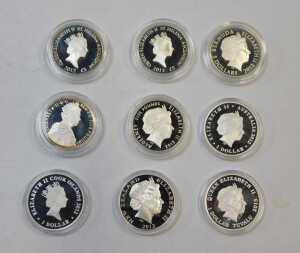 Twenty-one Royal Mint silver commemorative coins, to celebrate the Queen's Jubilee, comprising a... - 3
