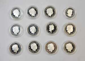 Twenty-one Royal Mint silver commemorative coins, to celebrate the Queen's Jubilee, comprising a... - 5
