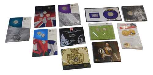 Commemorative coinage, to include a Royal Mint 350th Anniversary of the Guinea, and All Change...