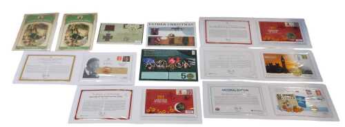 Commemorative coinage, including a 50p Anniversary of the Victoria Cross coin, a &pound;2 Charles...
