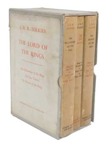 Tolkien (JRR). The Lord of the Rings, comprising The Fellowship of the Ring, 12th impression;...