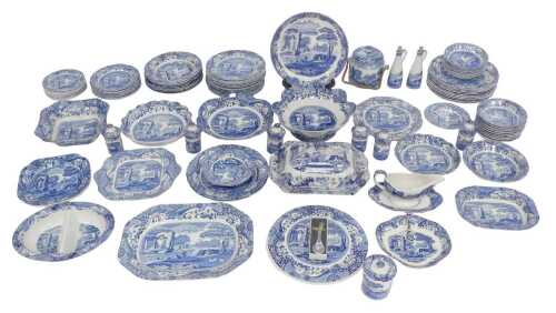 Copeland Spode's Italian pattern dinnerware, to include dinner plates, side plates, tureen and...