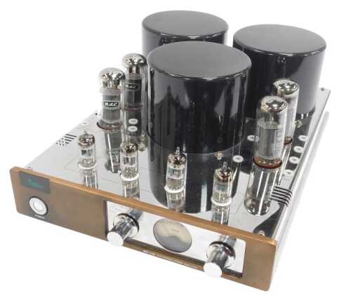 A Yaqin MC-13S stereo valve amp, 32cm wide.