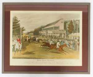 Charles Hunt after John Frederick Herring Senior. Grandstand Goodwood, Coming in for the Gold... - 2