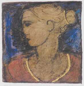 John Emanuel (1930-2024). Classical head, artist proof print, with gilt embellishment, signed,... - 5