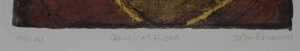 John Emanuel (1930-2024). Classical head, artist proof print, with gilt embellishment, signed,... - 6