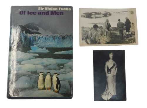 Fuchs (Vivian, Sir). Of Ice and Men: The Story of the British Antarctic Survey 1943-73, signed...