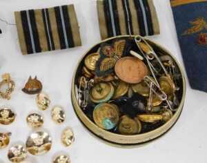 A group of RAF apparel and related items, to include three jackets and one dinner jacket,... - 3