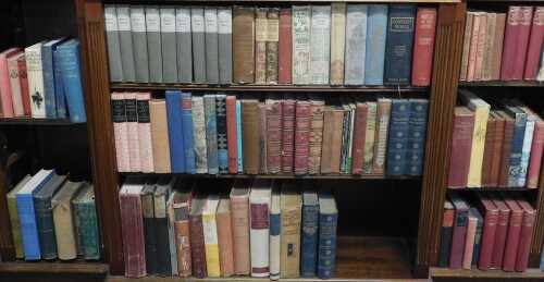 Various cloth and other bindings, to include works by Lewis Carroll, Waverley Novels, The Diary...