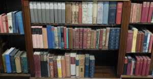 Various cloth and other bindings, to include works by Lewis Carroll, Waverley Novels, The Diary...