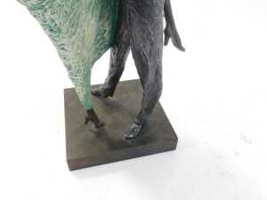 An Esencia The Essence of Dance Passion (Green) figure group, model no. CA00345, 44cm high. - 3