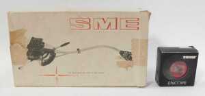 A Technics Direct-Drive record player system, SL-150, 44cm wide, together with a Sme Precision... - 2