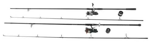 A Leeda Carp 6000 Series 12ft 2.5lb test curve rod, a Clarke Powertech Carp 360 12ft 2&frac12;lb carp...