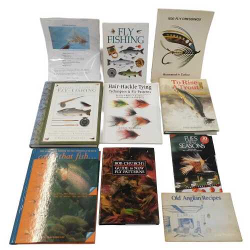 Various fly-fishing books, including Jardine (Charles). The Sotheby's Guide to Fly Fishing for...